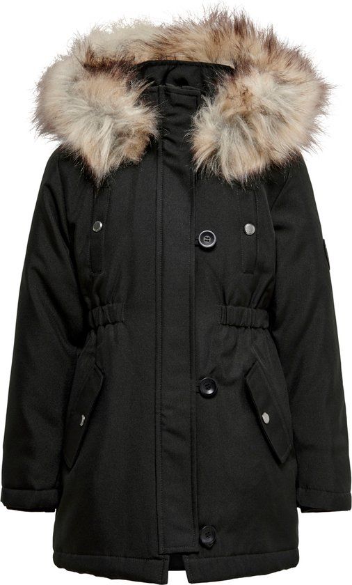 ONLY KIDS ONLY KOGIRIS Lange Parka Zwart