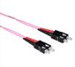 ACT RL3707 Glasvezel Patchkabel Duplex LSZH - SC/SC 50/125µm OM4 - 7 meter