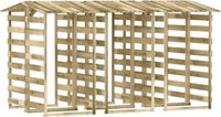 vidaXL Pergola's met dak 6 st 100x90x200 cm geïmpregneerd grenenhout