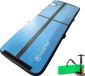 Master Airtrack MASTER opblaasbare mat 300 x 100 x 10 cm - blauw - zwart