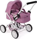 Bayer Chic 2000 Smarty poppenwagen - Jeansroze
