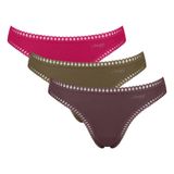 Sloggi Go Crush Dames String Multi 3-Pack