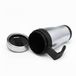 Benson Warmhoudbeker - thermos - isoleer koffiebeker - mok - RVS - zilver/zwart - 450 ml - Reisbeker