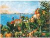 Your Decoration B.V. Kunstdruk Paul Cézanne - La Mer a l'Estaque 30x30cm