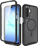 Selected by GSMpunt.nl Hoesje met Ingebouwde Screenprotector Geschikt voor Samsung Galaxy A17 / A16 / A26 - Compatibel met MagSafe / Qi2 - Full Protect - Schokbestendige Beschermhoes - Case Matte Zwart