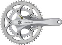 Shimano Road FC-R345 2x9-voudig compacte crankstel, zilver, 175 mm