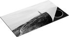 Chefcare Inductie Beschermer Vuurtoren Texel - Zwart Wit - 95x55 cm