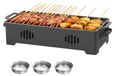 BBQ Plaque chauffante en aluminium avec revêtement antiadhésif, adaptée pour la viande et les accompagnements