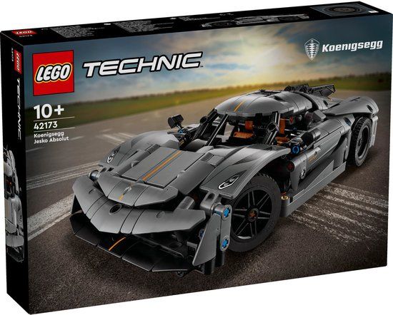 LEGO Technic Koenigsegg Jesko Absolut 42173 - Bouwset - 801 Onderdelen
