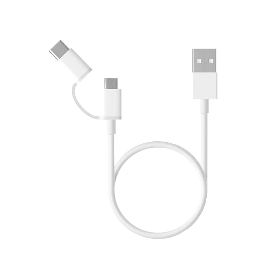 Xiaomi Mi 2-in-1 USB-C Cable 100cm - White