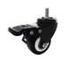 VWINDESK 2 inch M8 15 mm schroefdraad vergrendeling zwenkwielen, set van 4