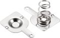 Allecto plus - Pile-ressort avec contact AA pour projets DIY 12 mm x 12 mm