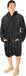 Goodivery ® Luxe peignoir polaire homme gris foncé taille L