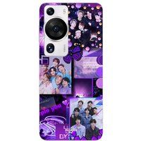 Maniacase Behuizing Huawei P60 Pro BTS CONCEPT VIOLET