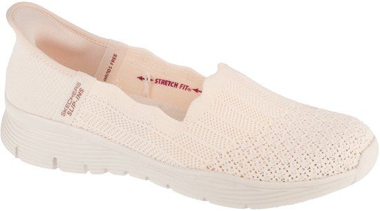Skechers Slip-ins: Seager - Believe It Women's Beige Sneakers - Size 38