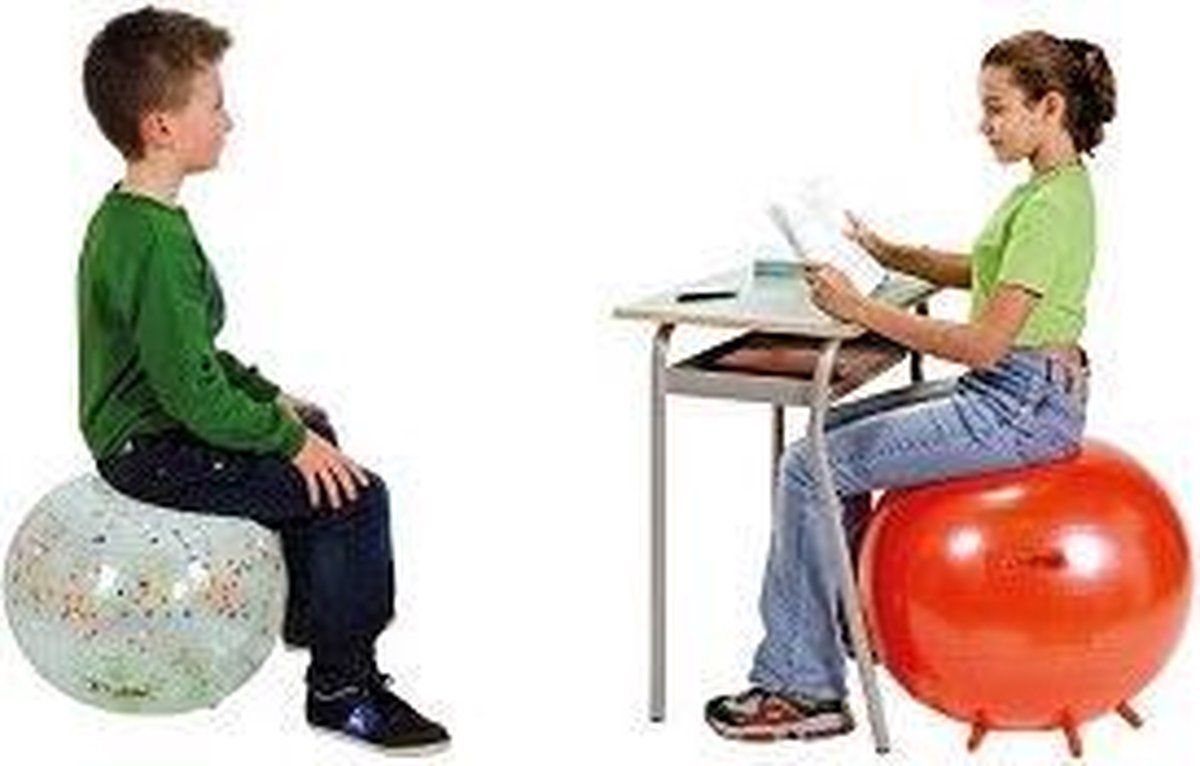 Gymnic Sit'n'Gym 45 - Zitbal - Geel - Ø 45 cm