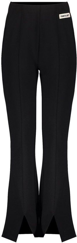 Frankie & Liberty winter flare broek meisjes - zwart