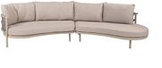 4 Seasons Outdoor Piacenza banquette 2 places, accoudoir droit + banquette 2 places, gauche sans accoudoir