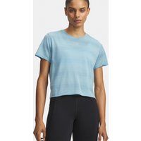 Under Armour Velociti Hardloopshirt Dames - lichtblauw, zilver, Maat L