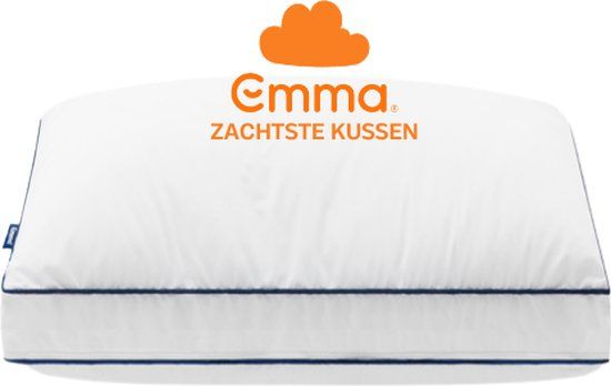 Hoofdkussen Cloud - 60 x 70 cm - Wit - Microvezel - Anti-allergie - Ergonomisch