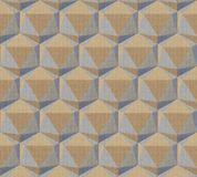 A.S. Création Nara 387483 Behang grafisch geel blauw oranje hexagon vliesbehang 10,05 m x 0,53 m Made in Germany