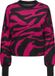 ONLY - ONLHILLA LS JQ MIX BOX O-NECK RP KNT - Meisjes - Gebreide truien - S - Zwart