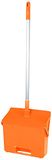 Maya Professional Tools 80200-7 inklapbare veegschop met aluminium steel, FBK/levensmiddelhygiëne, 330 mm x 310 mm x 125 mm, oranje