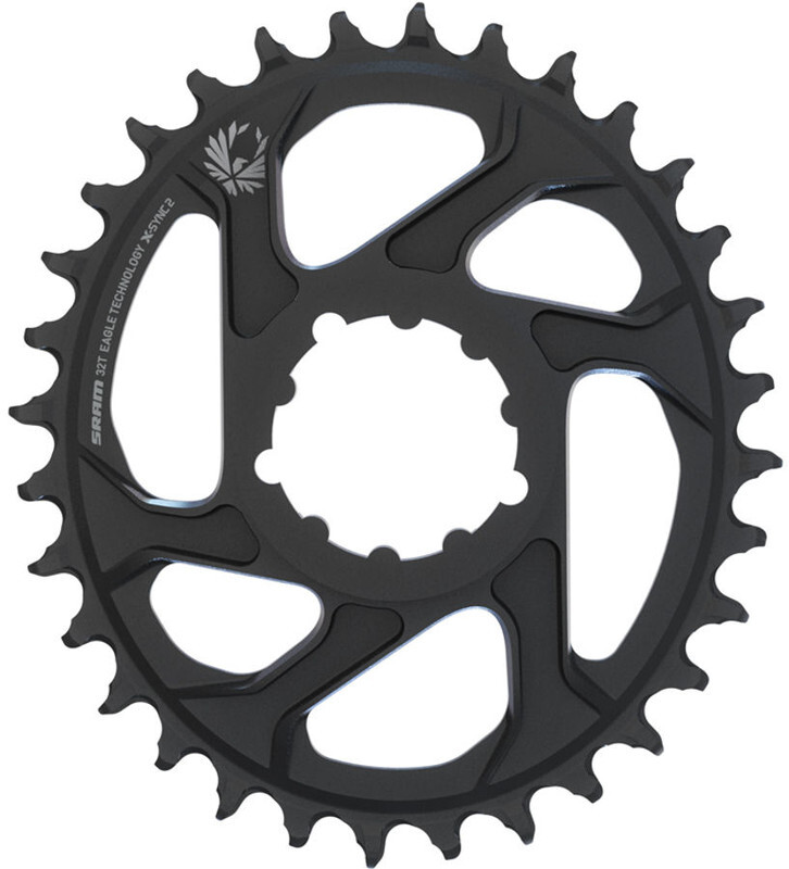 SRAM X-SYNC 2 Oval kettingblad 3mm Offset zwart