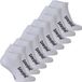 Caterpillar Sneakersokken Heren 9-Pack Effen Wit - Maat 39/42