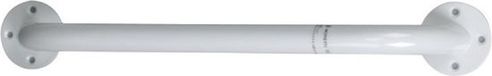 Moretti Poignée de bain - 60 cm - Blanc - Inox