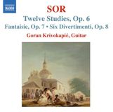 Outhere Naxos Goran Krivokapić - Sor: Twelve Studie, Op.6 | Fantasie Op. 7 | Six Divertimenti Op.8 (CD)