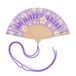 LEGAMI – Vouwwaaiers ¡Que Calor! Motief Daisy, afneembaar en verstelbaar koord in passend design, gemaakt van polyester, houten handvat, 3,6 x 23 cm