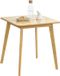 In And Outdoormatch Table à manger Chaim - Bamboe - 70x70x75 cm - Bois
