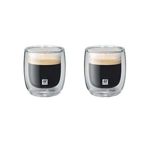 Zwilling Sorrento dubbelwandig glas espresso 80 ml - Set van 2