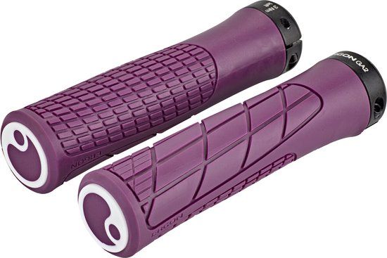 Ergon GA2 Handvatten - Paars - Carbon - Stadsfiets