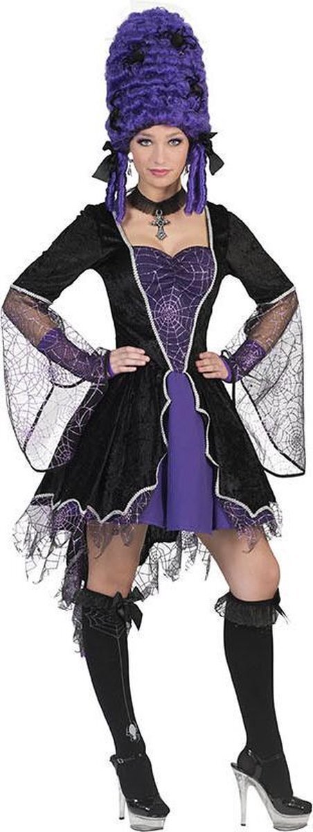 Funny Fashion Vampier & Dracula Kostuum | Zuigende Suzanne Vampier | Vrouw | Maat 36-38 | Halloween | Verkleedkleding
