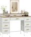 HOMCOM Kaptafel - Spaanplaat, Staal - 118,5x39,5x140cm - Natuurlijk Hout