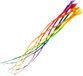 HQ Soft Swirl Rainbow Kite Tail 6m - 8 Couleurs 126454 Rainbow 86 x 600 cm