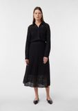 Comma - Dames - Lange kanten rok met lichte voering