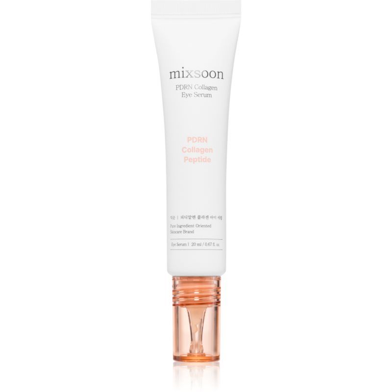 mixsoon PDRN Collagen Eye Serum, Hydraterend & Verstevigend, Plantaardige PDRN, Collageen & Peptiden, Diepe Hydratatie, Elasticiteitsboost & Stralende Huidbarrièreverzorging (20 ml)
