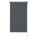 GARDINIA EASYFIX Premium rolgordijn voor verduistering, rolgordijn zonder boren om te lijmen of vast te klemmen, ondoorzichtig, inkijkbescherming, verblindingsbescherming, grijs, 100 x 150 cm (B x H)