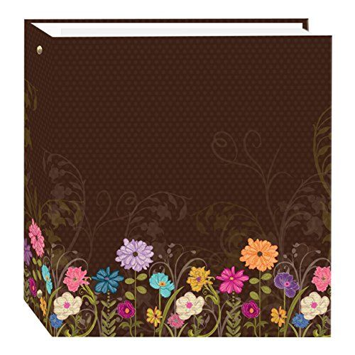 Pioneer Photo Albums 3-Ring Magnetic Photo Album - 100 Pages - Chocolate