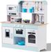 VEVOR Kinderkeuken Kinderspeelkeuken Speelgoedkeuken 24-Delig Accessoires Wit