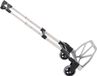 HOMCOM Chariot de transport en aluminium - 41x38.5x100cm - Gris - 70 kg charge maximale