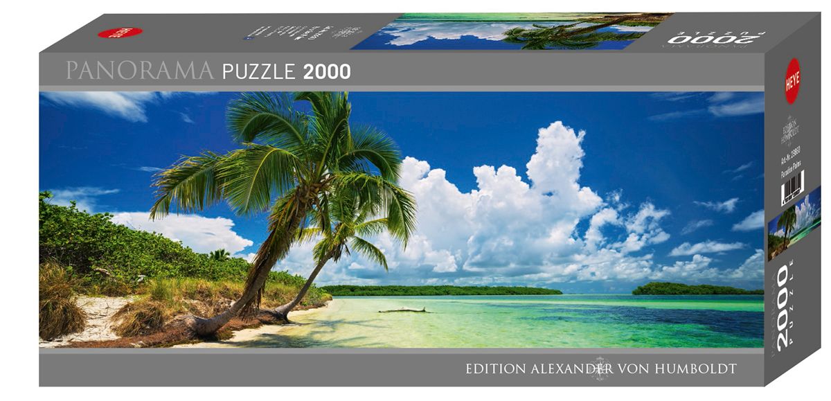 Heye Paradise Palms - Puzzel - 136 x 48 cm - 2000 stukjes