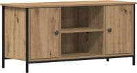 vidaXL TV-kast 100 x 40 x 50 cm ambachtelijk eiken bewerkt hout