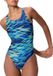 Speedo Hyperboom Allover Print Medalist Badpak Dames