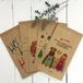 Happymots Kraftpapieren enveloppen voor Kerstmis, 10 enveloppen van kraftpapier + 10 zakjes van kraftpapier, kerstcadeau, kerstcadeau, cadeau voor Kerstmis