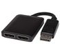 PremiumCord MST DisplayPort naar 2x DisplayPort-adapter