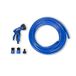 Goodyear - 15m Retractable Garden Hose, 3-Layer Reinforced PVC, UV & Kink Resistant, with 9-Pattern Spray Gun and 3 Quick Connectors (1/2'' & 3/4'')